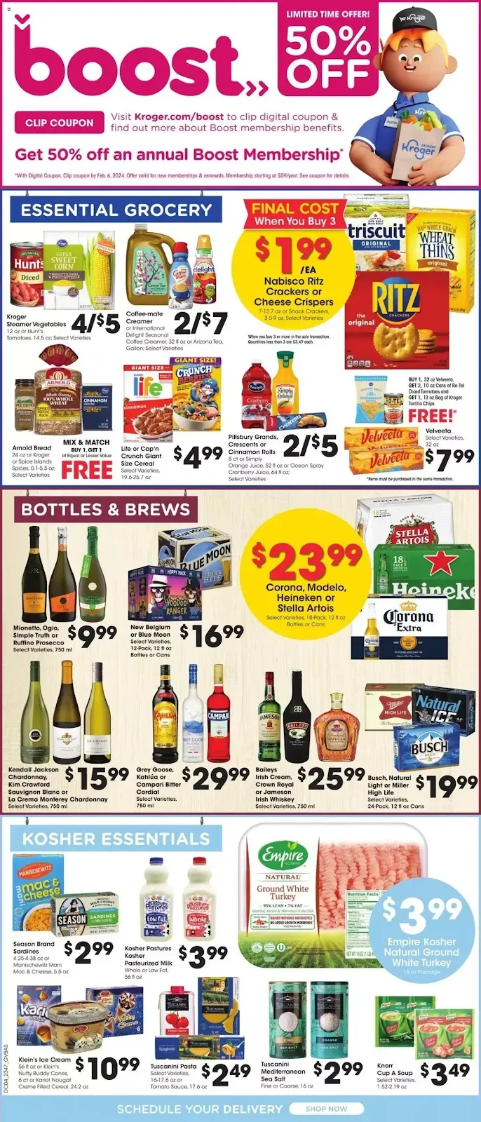 Kroger Weekly Ad January 10 16, 2024 and 1/17/24